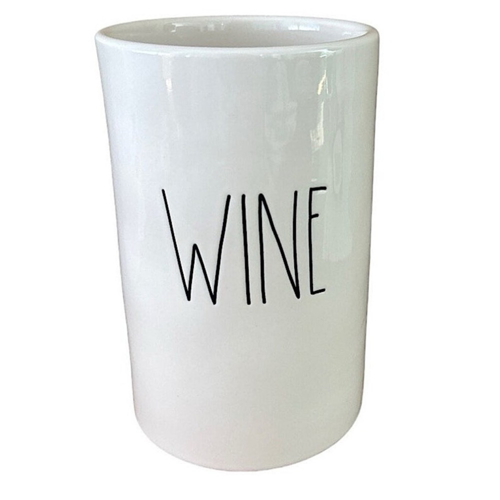 Rae Dunn Artisan Collection Ceramic Wine Holder